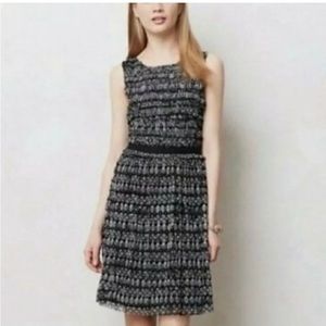Anthropologie Postage Stamp 9 hi 5 Dress Small